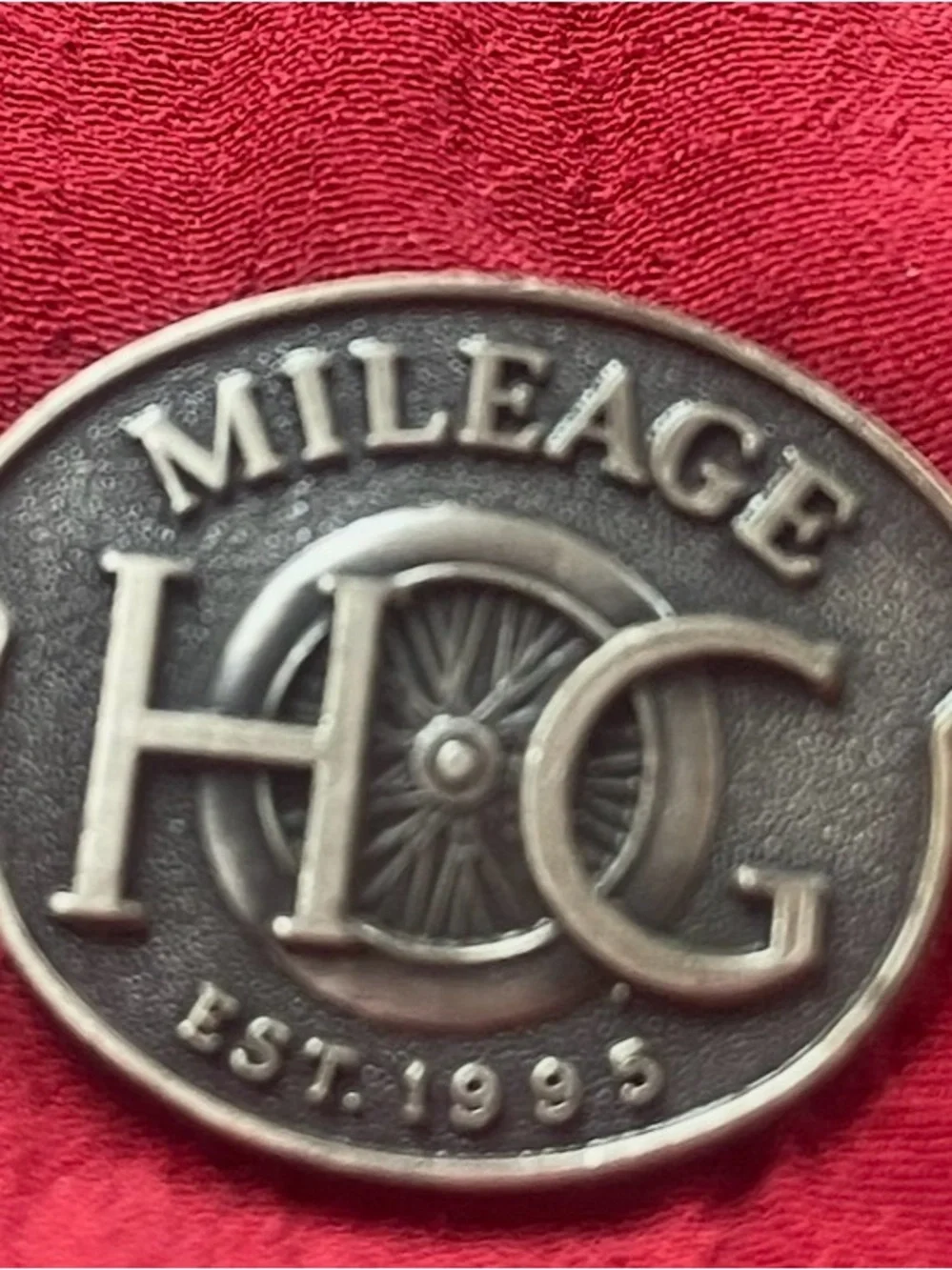 Harley Owners Group Mileage Pin Badge Est. 1995